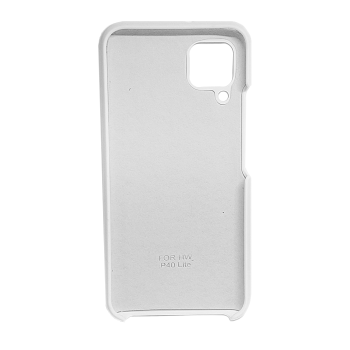 Silicone Case для Huawei P40 Lite White-1